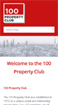 Mobile Screenshot of 100propertyclub.com